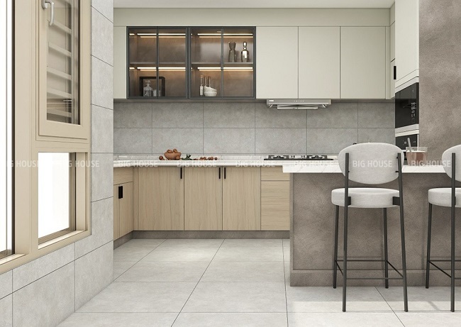 gạch lát nền Taicera 60x60 tone màu sáng
