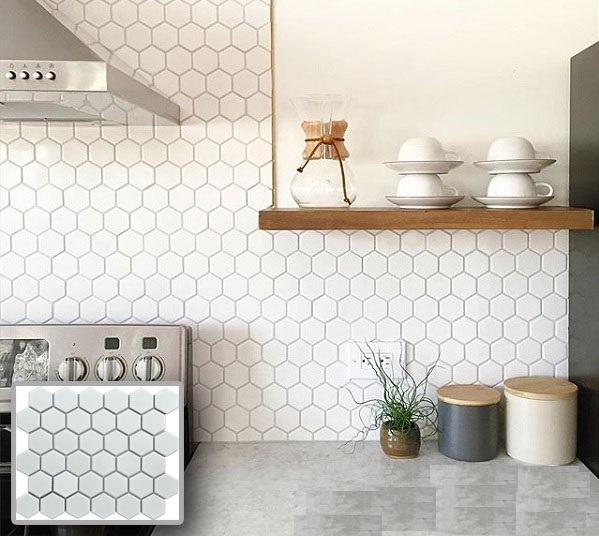 Ứng dụng nổi bật và Ưu điểm của gạch mosaic lục giác