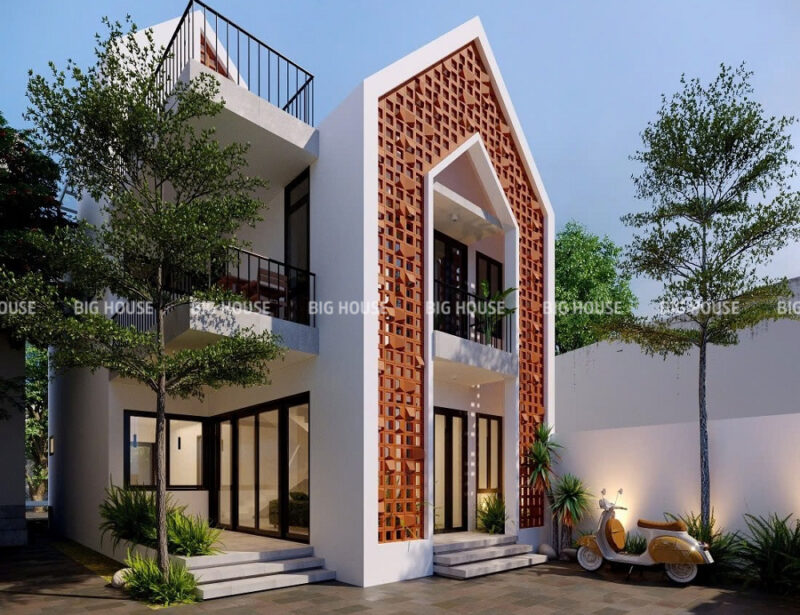 Chuẩn bị & Cách thi công gạch thông gió Hiệu quả